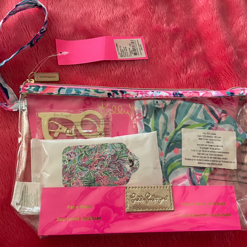 Lilly Pulitzer Personal Care Travel Kit